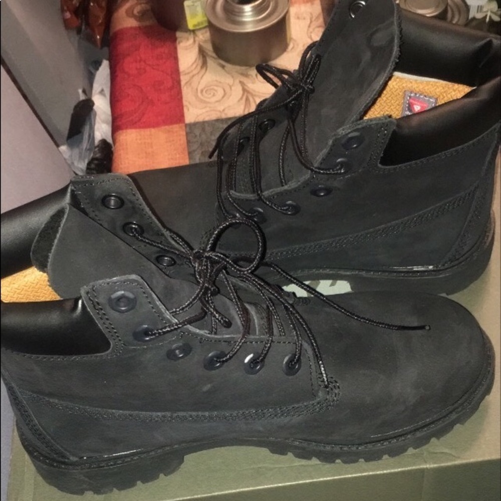 Timberland Premium Waterproof Boot Black Nubuck